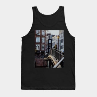 AMSTERDAM CITY Blue Teal | Unique Beautiful Travelling Home Decor | Phone Cases Stickers Wall Prints | Scottish Travel Photographer  | ZOE DARGUE PHOTOGRAPHY | Glasgow Travel Photographer Tank Top